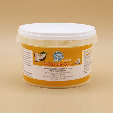 Creme Delícia de Coco 500gr - JustAddLove
